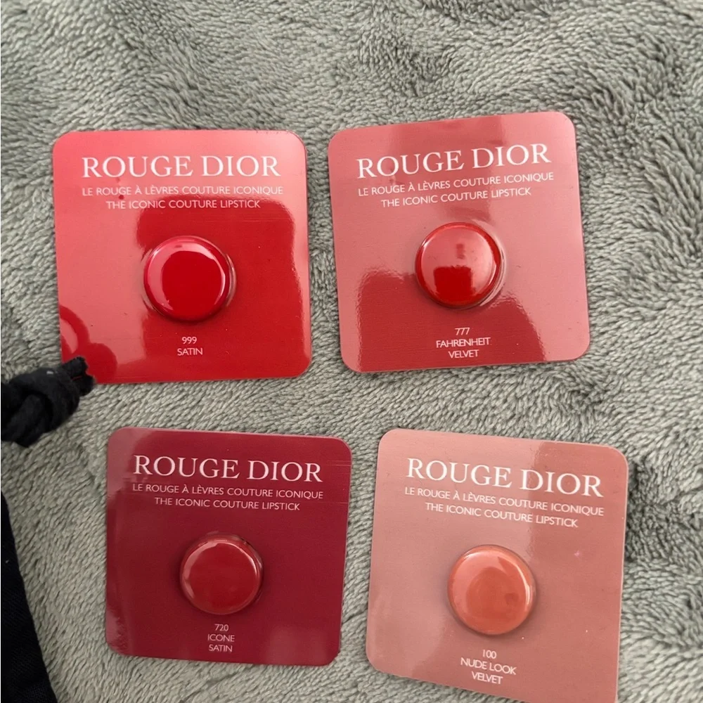 Dior Rouge Lipstick Set - Red and Pink Shades - Picture 2 of 4